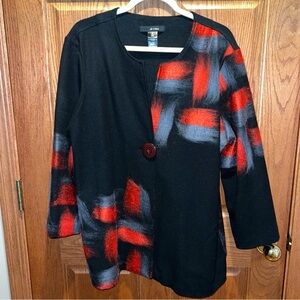 Ali Miles Black and Red Jacket